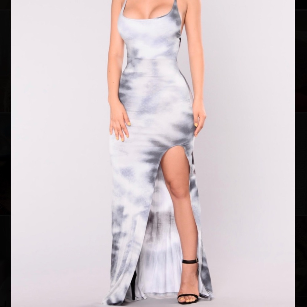 Seeing Things maxi dress from Fashion Nova